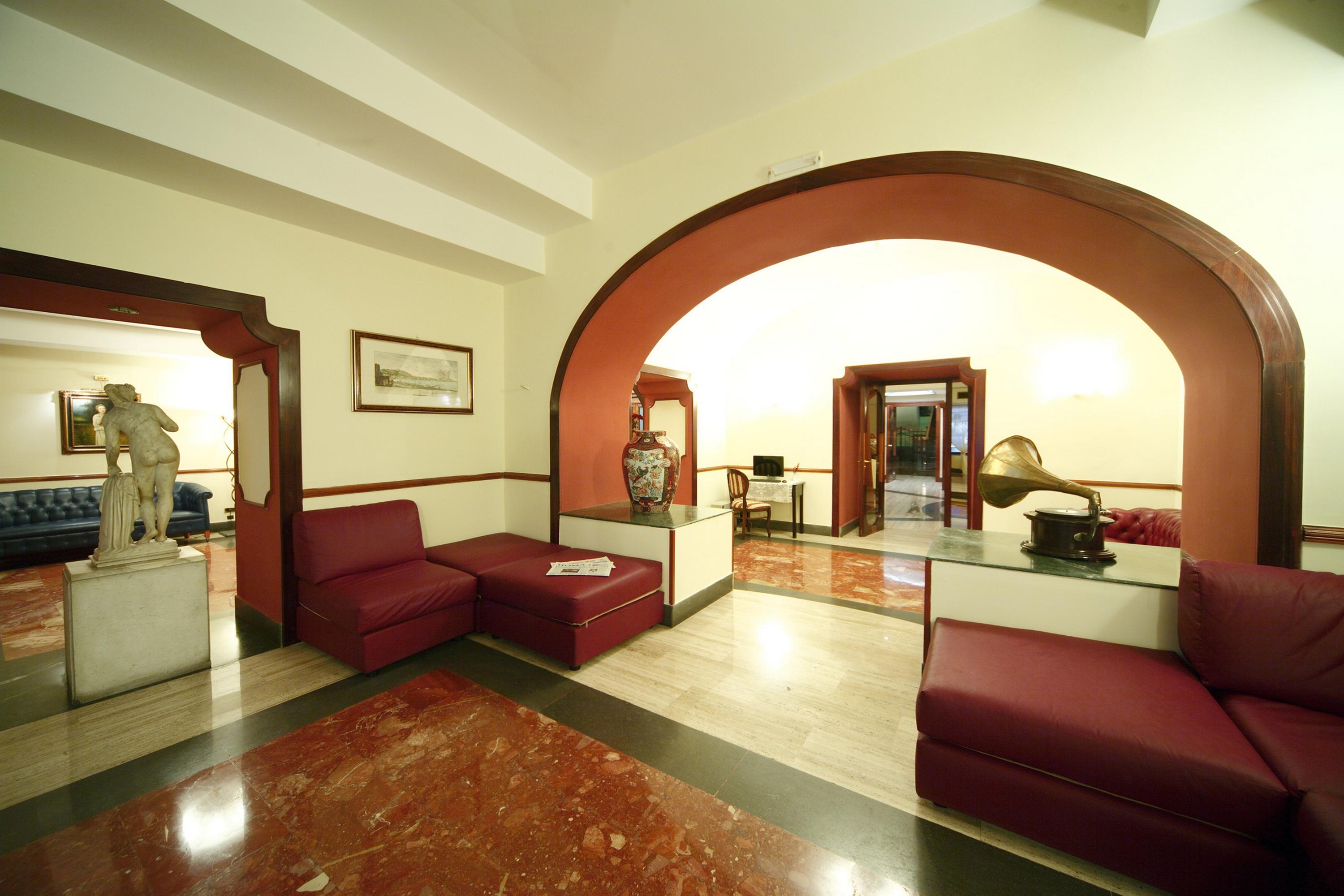 Hotel La Pace Napels Interieur foto